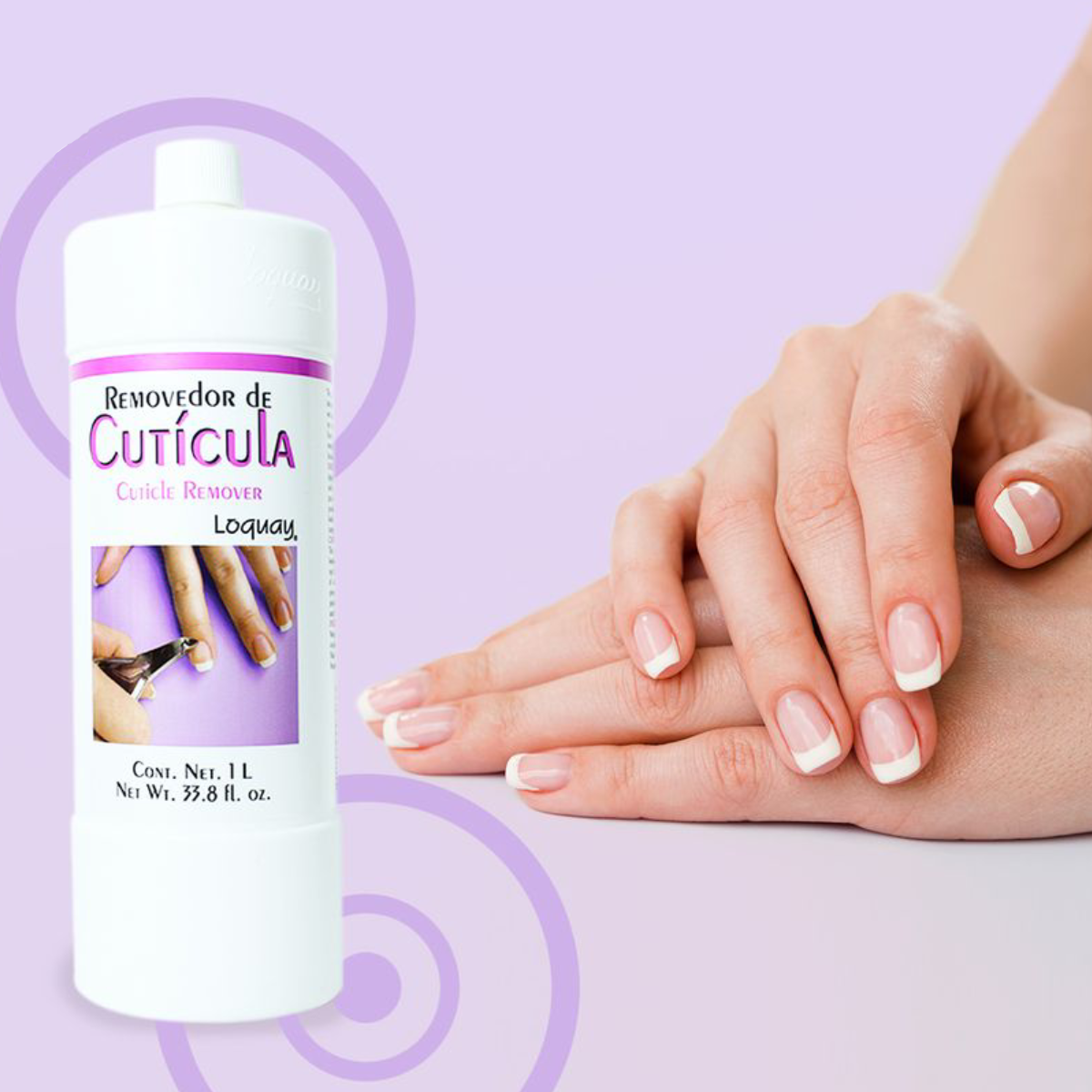 Foto 1 | Removedor Ablandador de Cutícula Manicura Loquay 1 Litro
