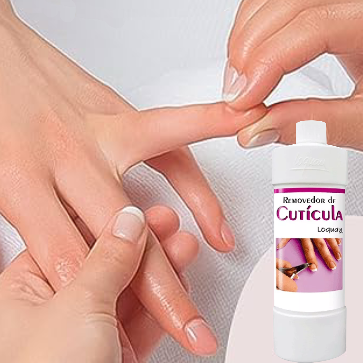 Foto 5 pulgar | Removedor Ablandador de Cutícula Manicura Loquay 1 Litro