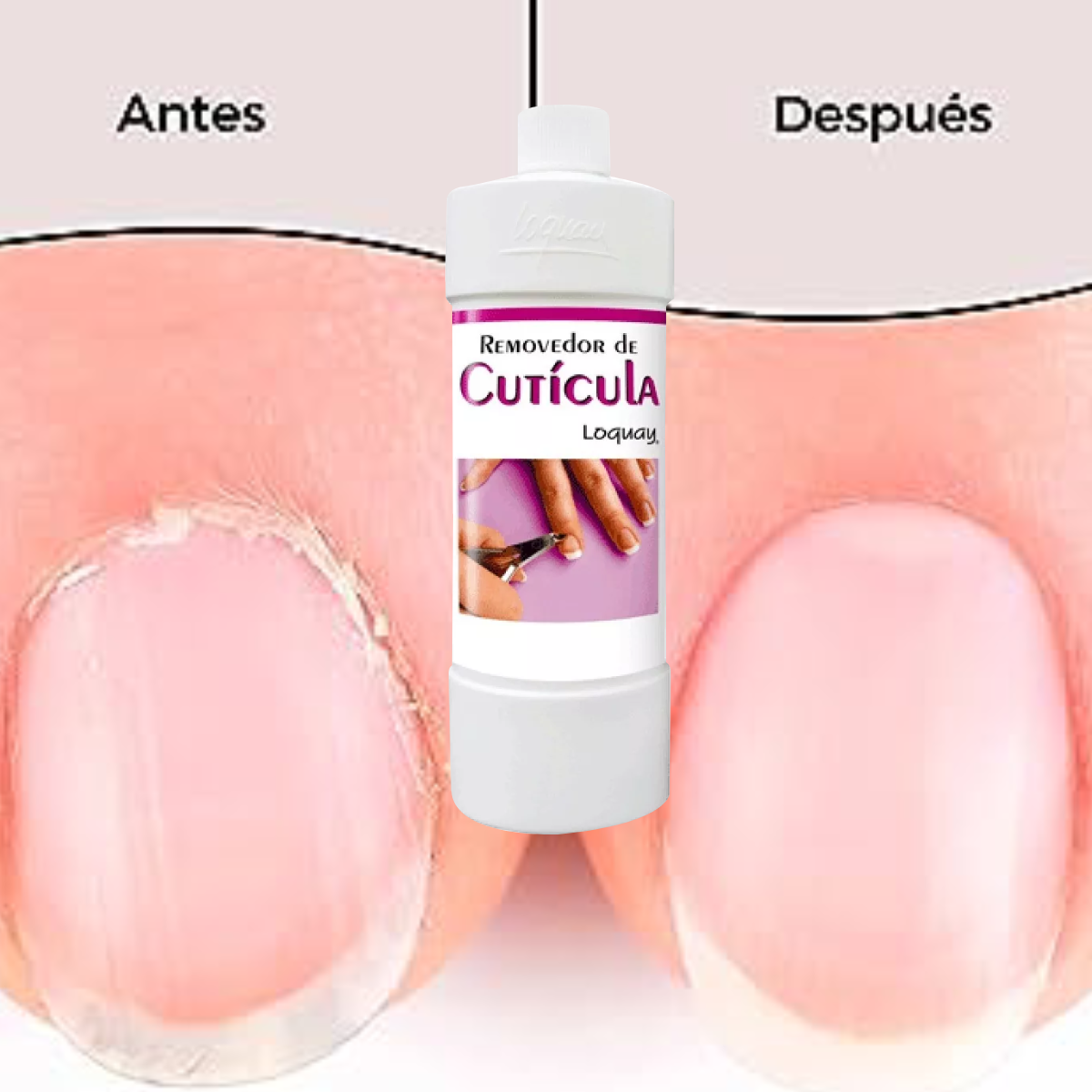 Foto 6 pulgar | Removedor Ablandador de Cutícula Manicura Loquay 1 Litro
