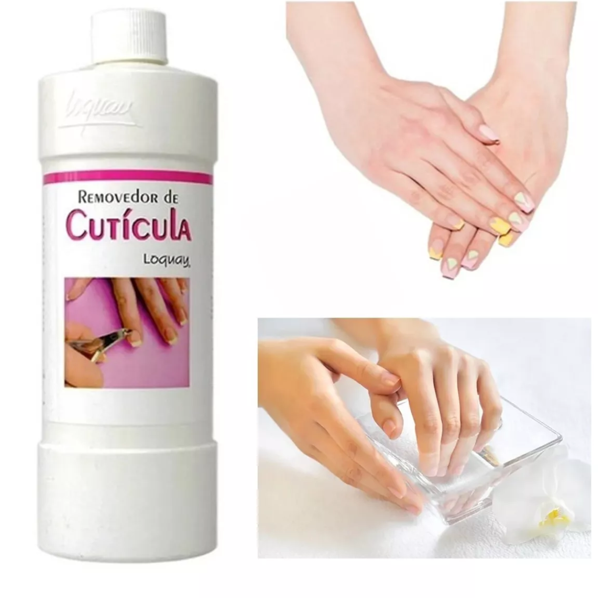 Foto 7 | Removedor Ablandador de Cutícula Manicura Loquay 1 Litro