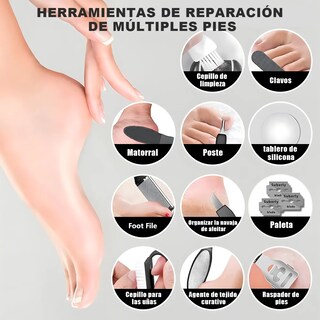 Foto 3 | Removedor De Callos Eléctrico Para Pies Máquinas Exfoliador Eo Safe Imports Esi-19028 Negro