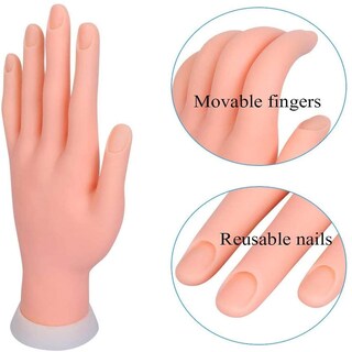 Foto 2 | Plantilla Huoguo De Plástico Flexible Para Entrenamiento De Uñas Y Dedos - Venta Internacional.