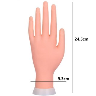 Foto 3 | Plantilla Huoguo De Plástico Flexible Para Entrenamiento De Uñas Y Dedos - Venta Internacional.