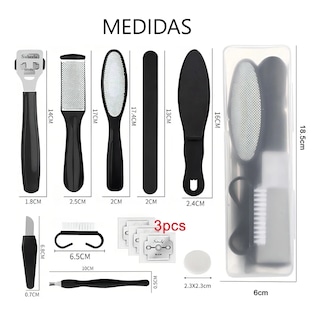 Foto 3 | Set Pedicura para Pies Piezas Safe Imports Esi-19029 Negro