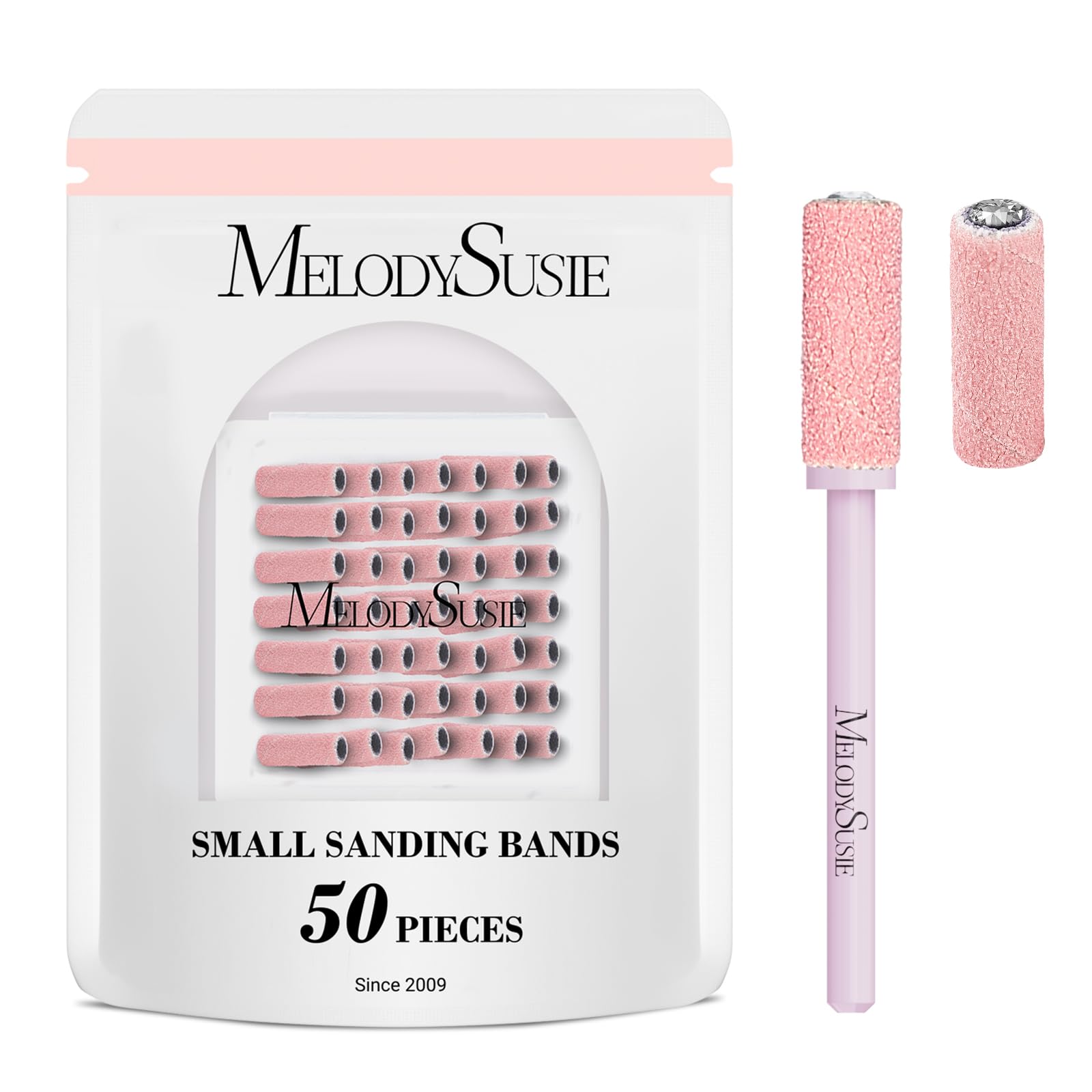 Foto 2 pulgar | Juego De Brocas Para Uñas Melodysusie  50 Unidades Con Broca De Mandril De 3 1 Mm - Venta Internacional.