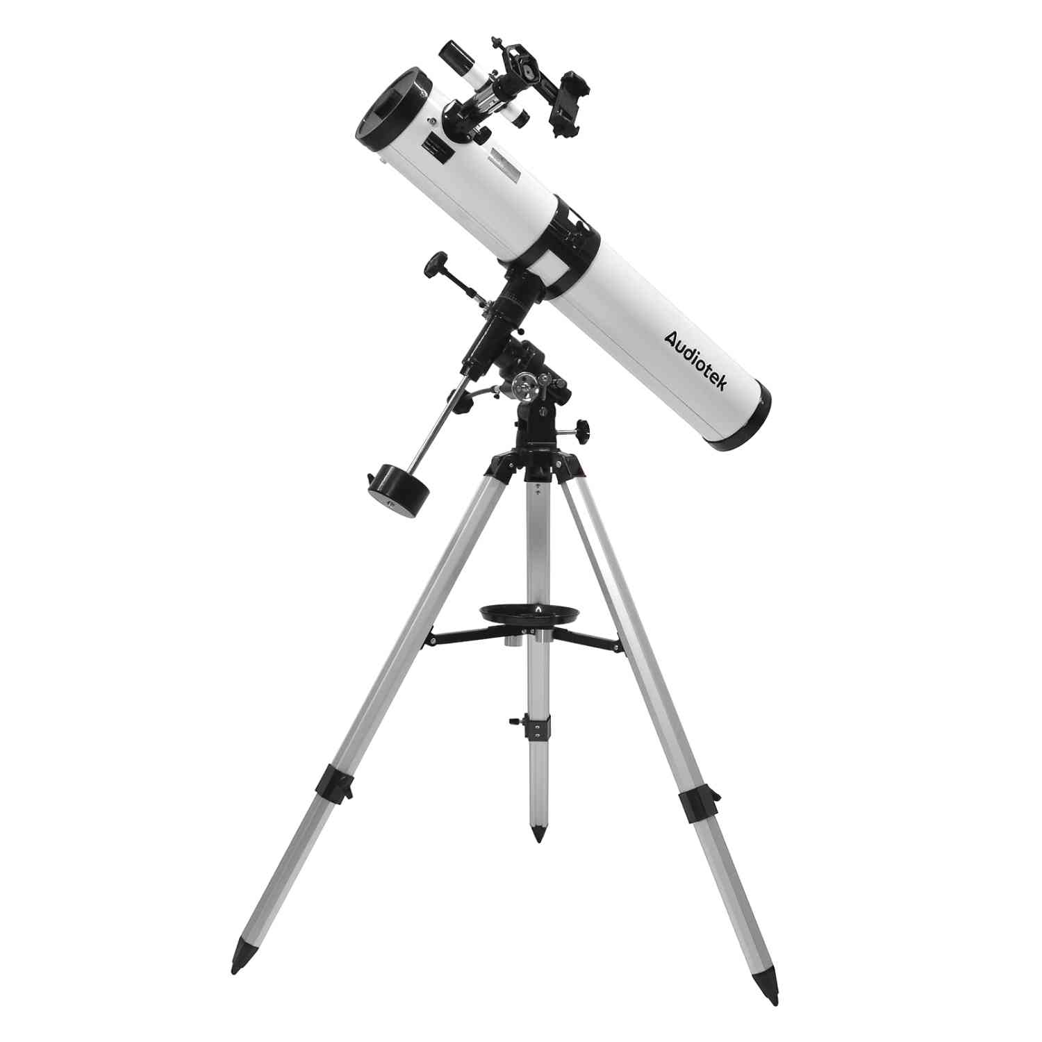 Telescopio Audiotek color Blanco Astronomico Profesional Reflector 900MM 225X