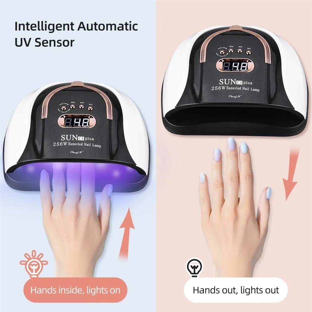 Foto 4 pulgar | Lámpara de Uñas de Doble Fuente de Luz Led/ UV 256w