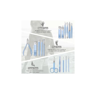 Foto 2 | Kit de Herramientas de Manicura Malubero color Azul