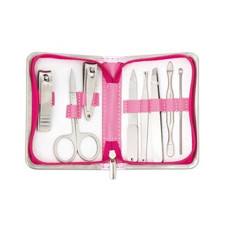 Foto 1 | Kit de Manicura Tesso Home color Rosa 8 Piezas