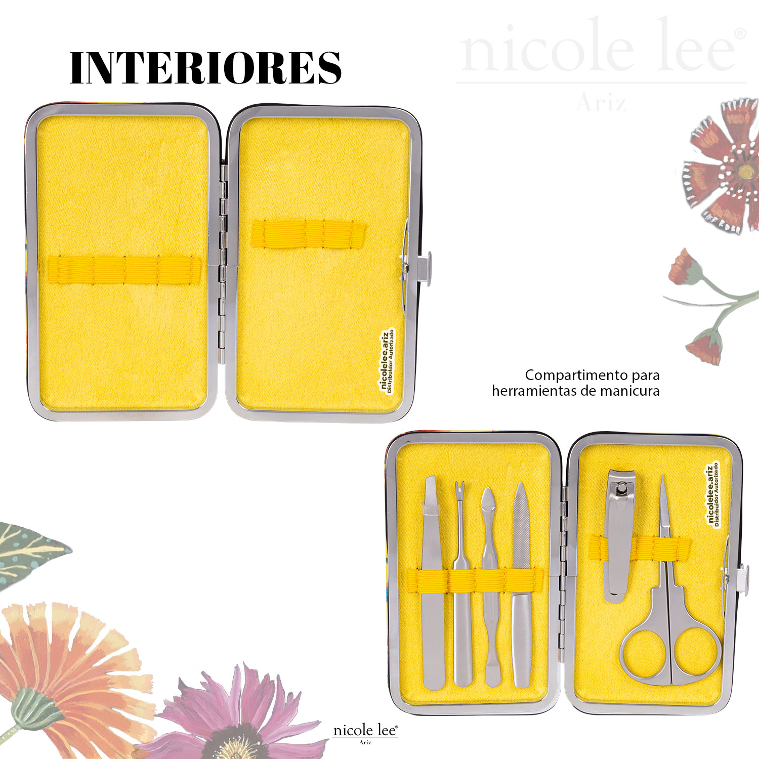 Foto 4 pulgar | Kit de Manicura Nicole Lee Anika Multicolor 6 Piezas Butter-flower Mustard