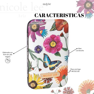 Foto 2 | Kit de Manicura Nicole Lee Anika Multicolor 6 Piezas Butter-flower White