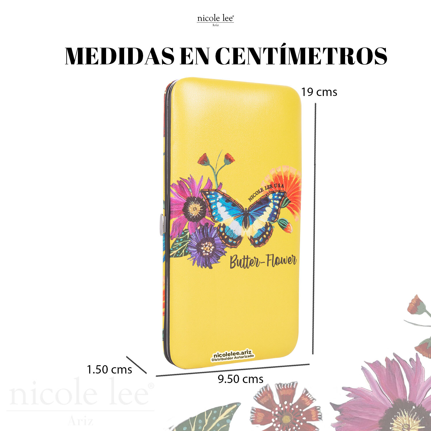 Foto 5 pulgar | Kit de Manicura Nicole Lee Cara color Amarillo 8 Piezas Butter-flower Mustard