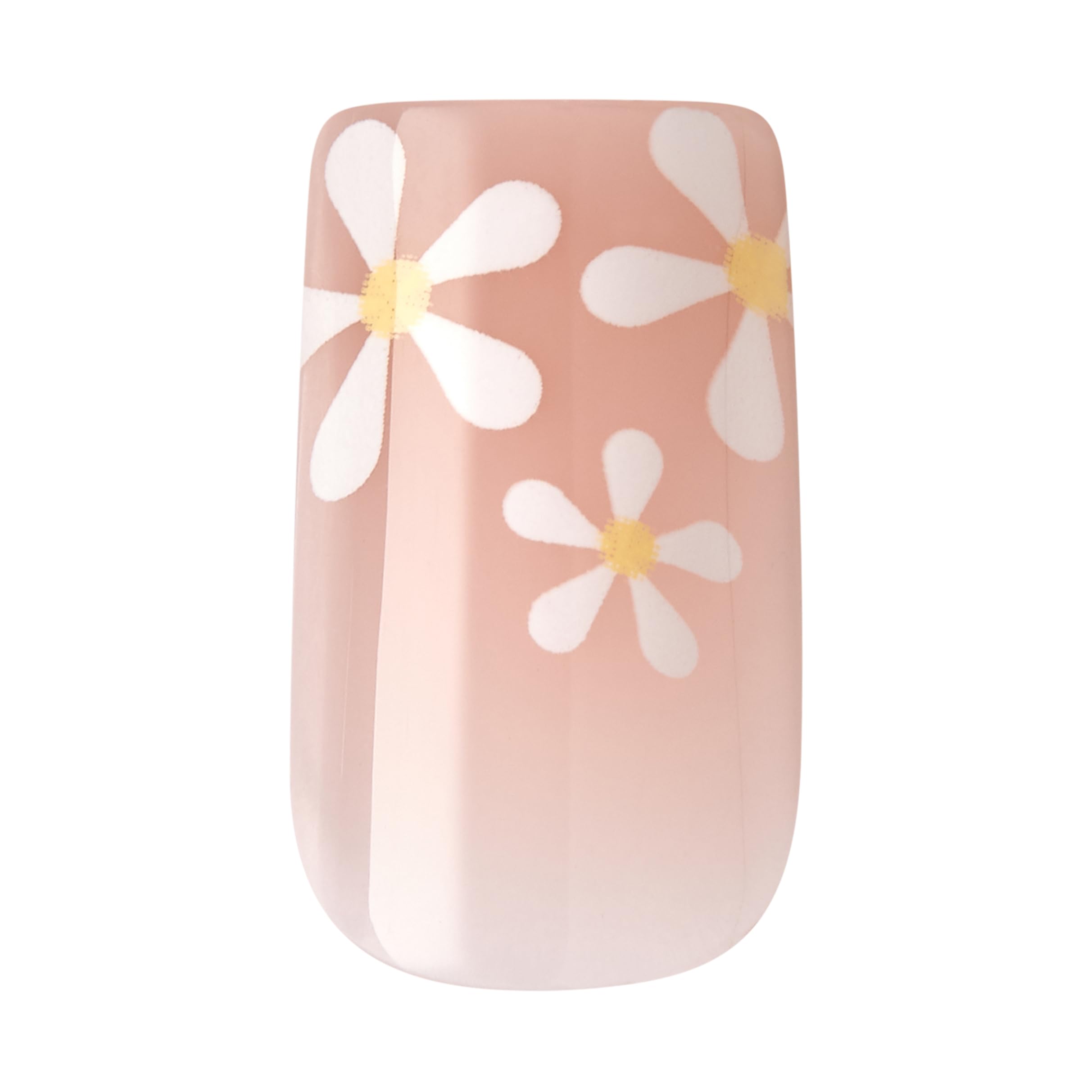 Foto 6 pulgar | Press On Nails Kiss Classy «stay Charmed», Cuadrado Mediano, Blanco - Venta Internacional.
