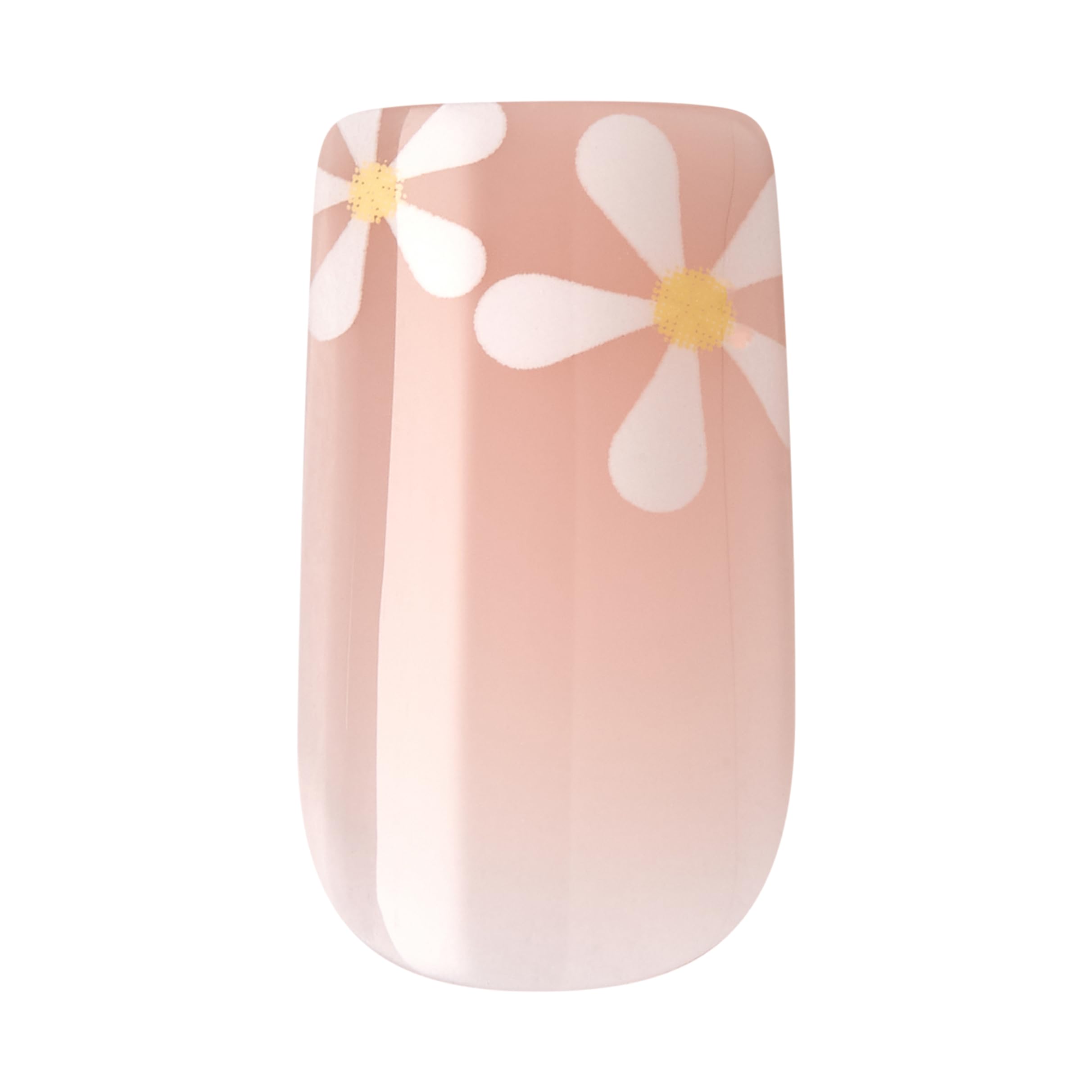 Foto 7 pulgar | Press On Nails Kiss Classy «stay Charmed», Cuadrado Mediano, Blanco - Venta Internacional.