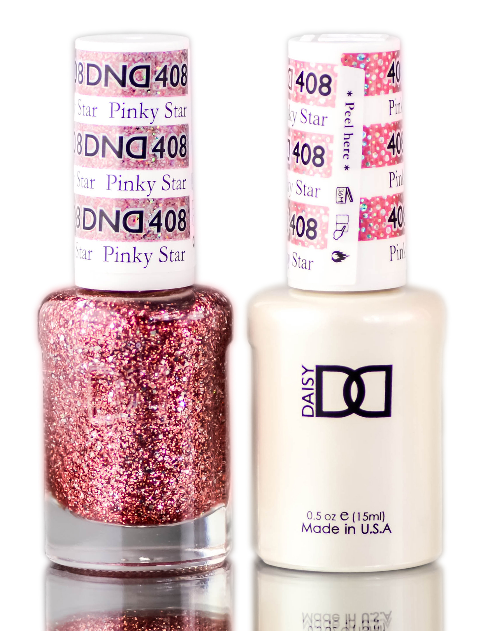 Esmalte En Gel Duo Dnd Dc Daisy Dnd Pinks & Oranges + Esmalte De Uñas - Venta Internacional.