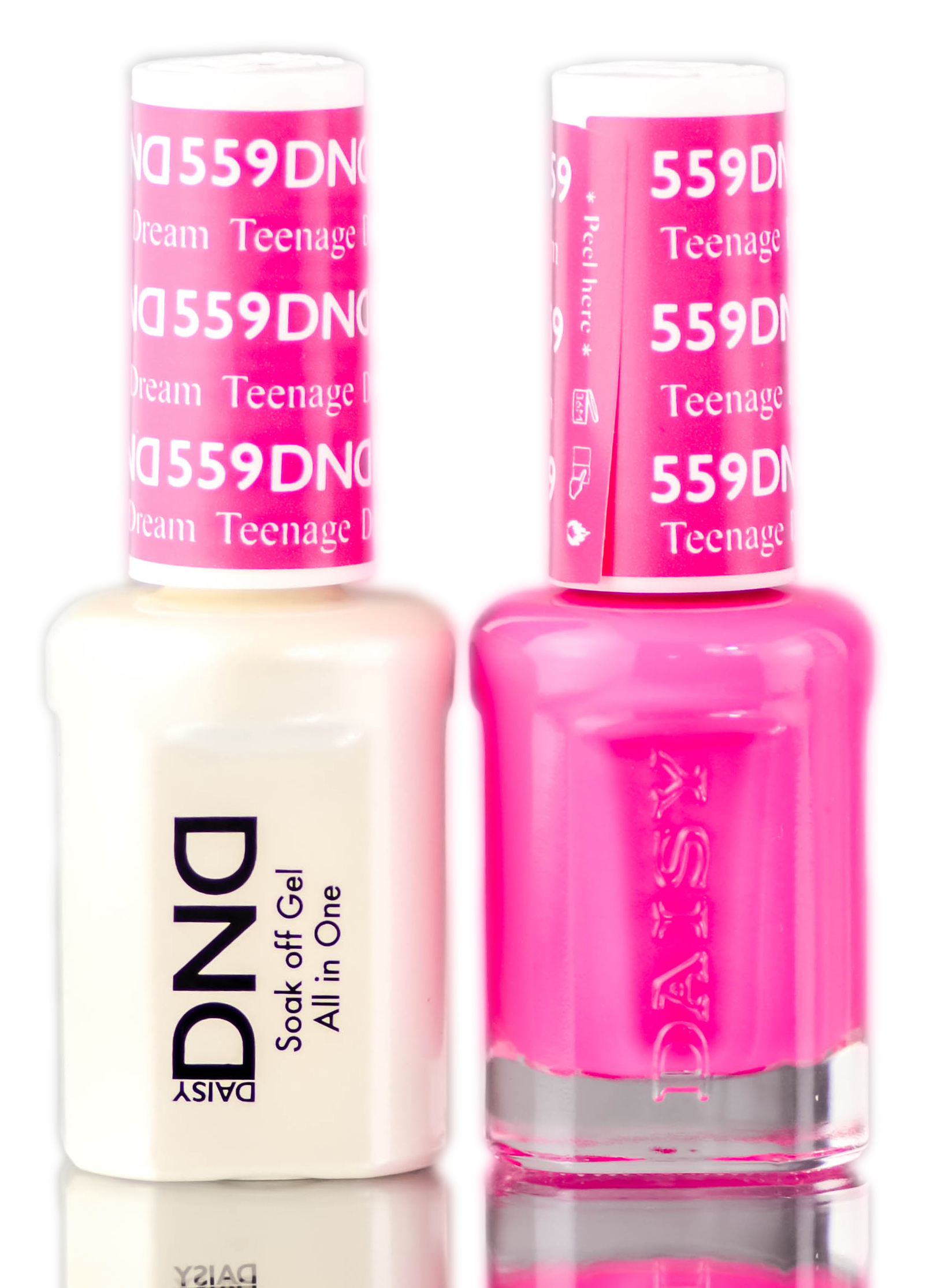 Esmalte De Uñas En Gel Duo Dnd Dc Daisy Pinks & Oranges + - Venta Internacional.