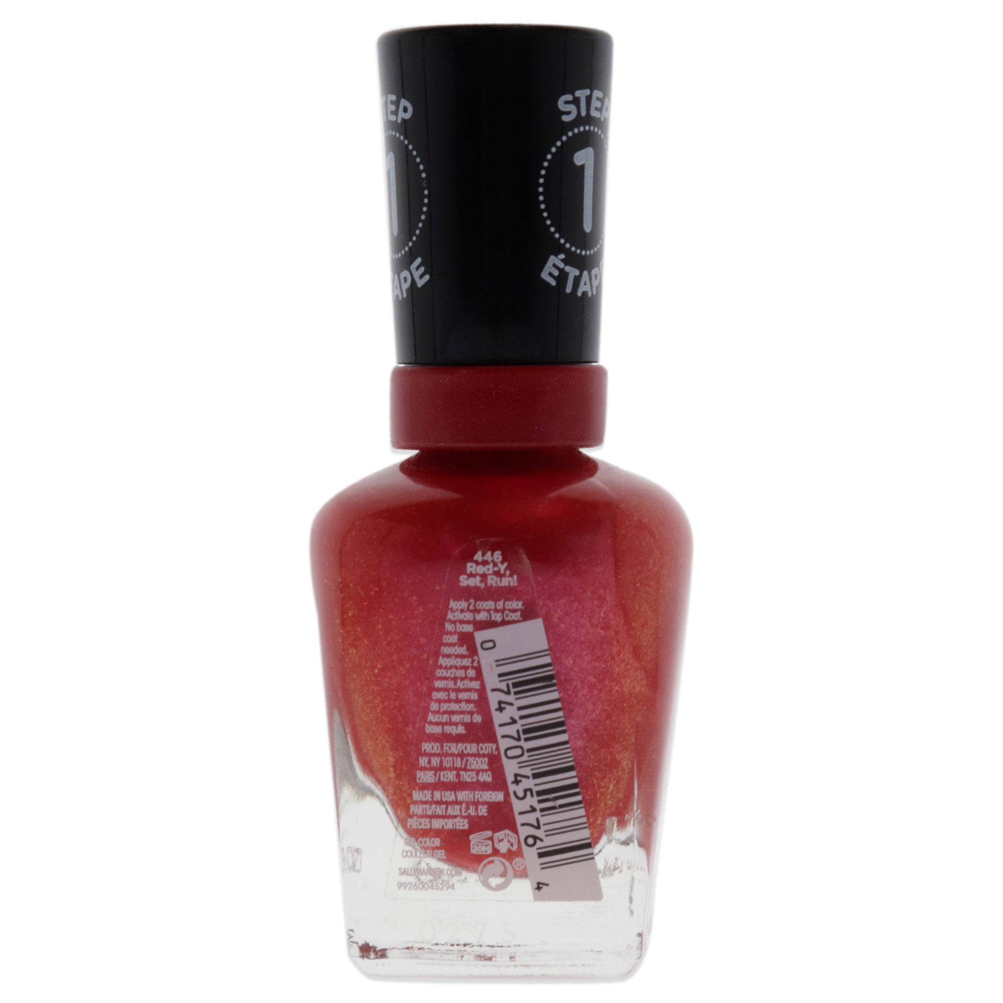 Foto 3 pulgar | Miracle Gel, 446 Red-y Set Run, 0.5 Oz - Venta Internacional.