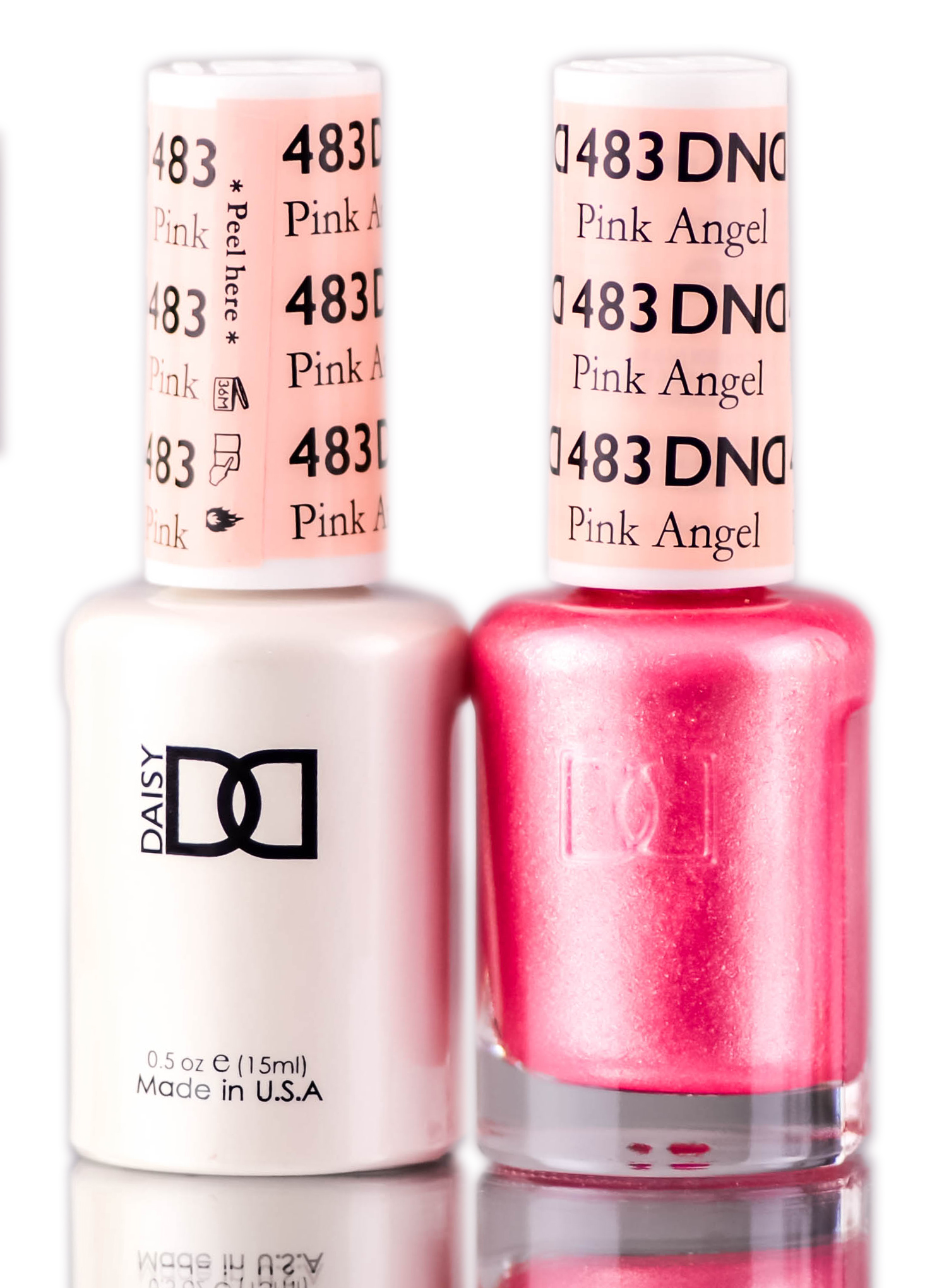 Foto 2 pulgar | Esmalte En Gel Duo Dnd Dc Daisy Dnd Pinks & Oranges + Pink Angel - Venta Internacional.