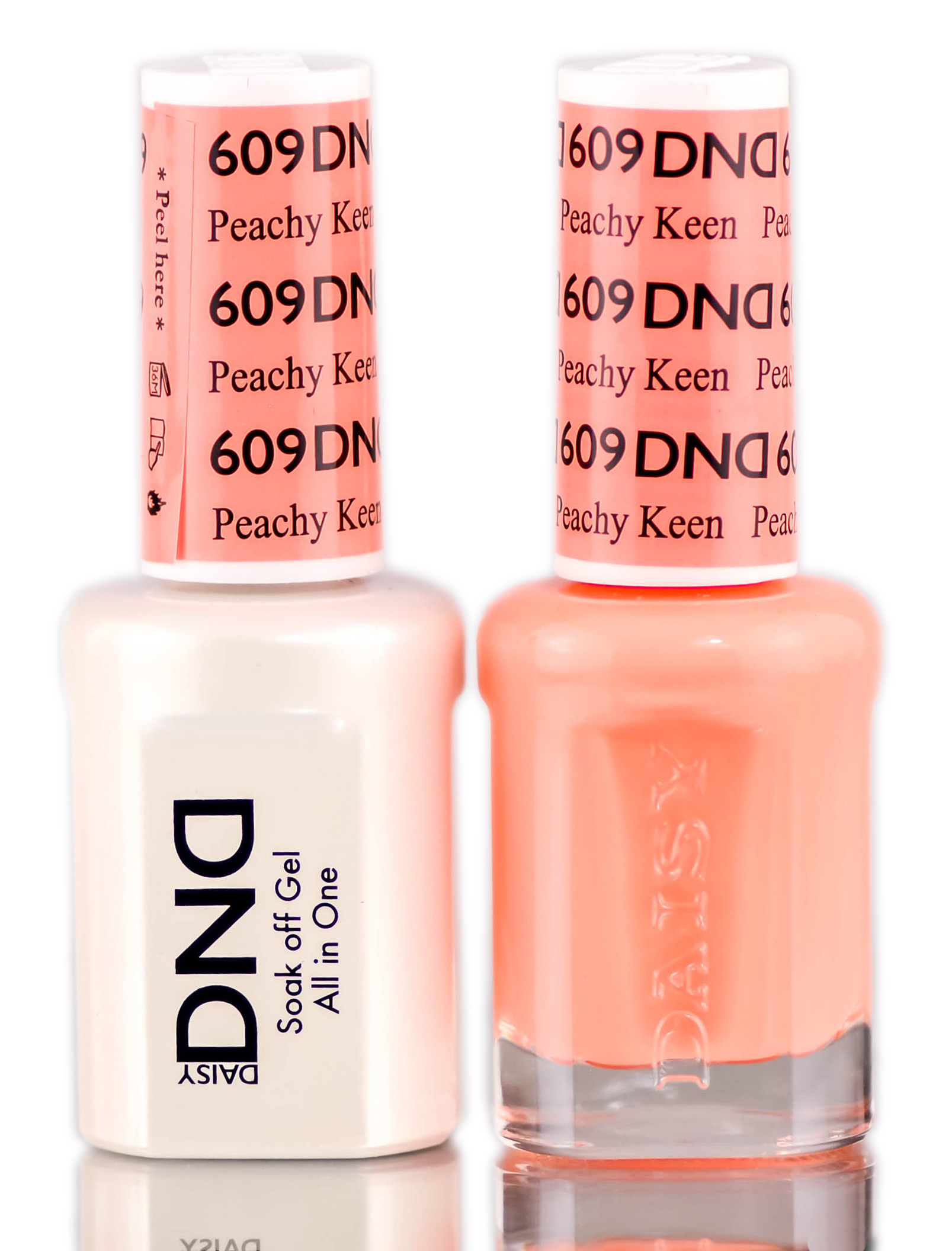 Esmalte En Gel Duo Daisy Dnd Rosas Y Naranjas Todo En Uno - Venta Internacional.