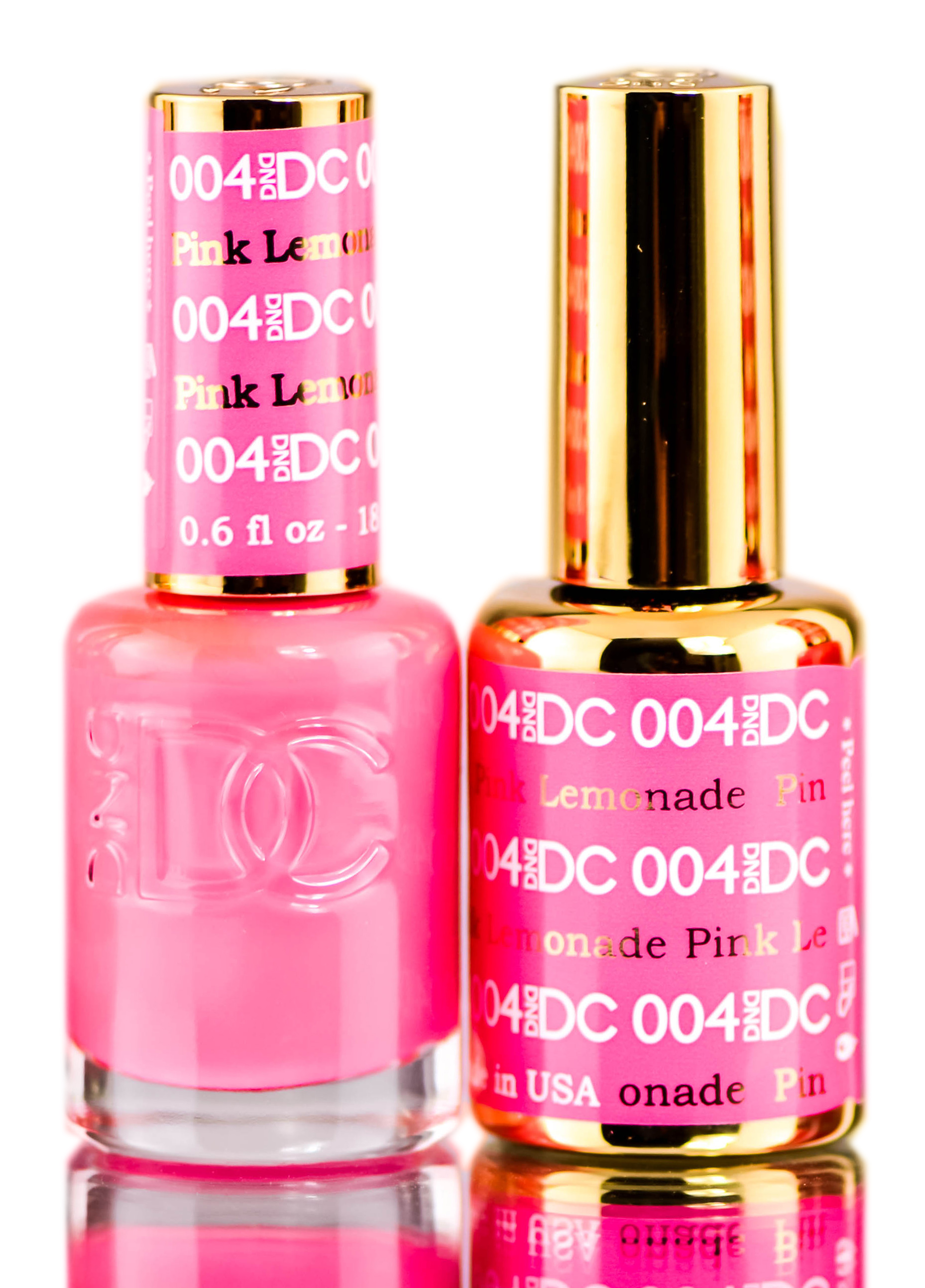 Esmalte En Gel Duo Dnd Dc Pink Lemonade 004 15 Ml - Venta Internacional.