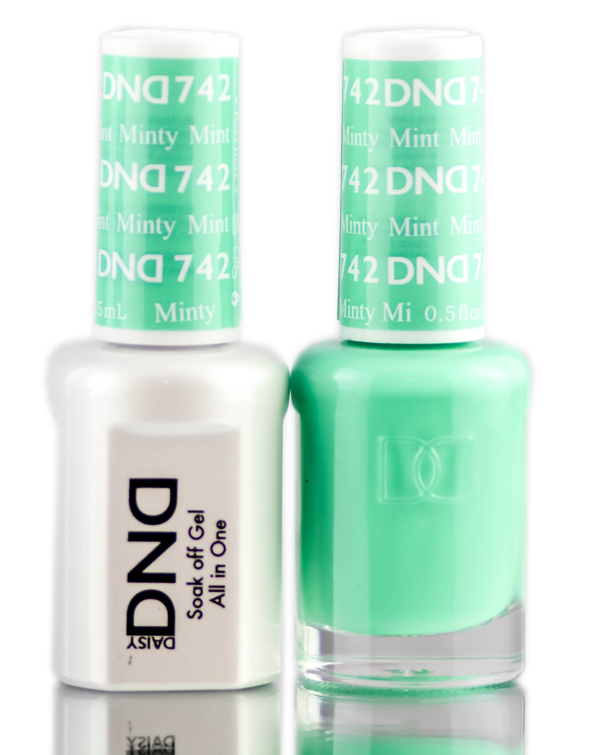 Foto 2 pulgar | Esmalte De Uñas En Gel Duo Dnd Dc Daisy Blues & Greens + - Venta Internacional.