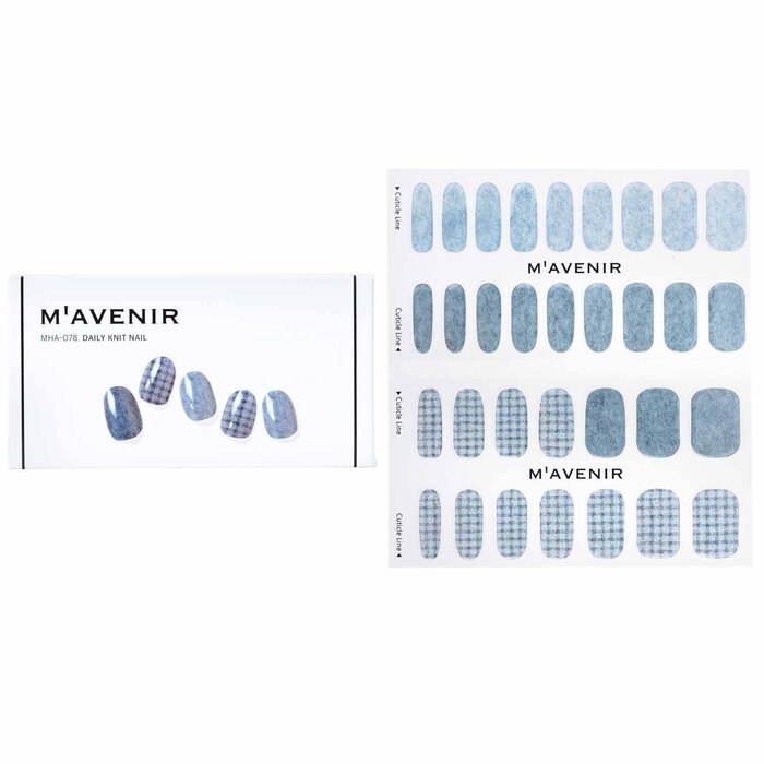 Adhesivo para Uñas Mavenir Daily Knit Azul Con Calidad De Salón - Venta Internacional