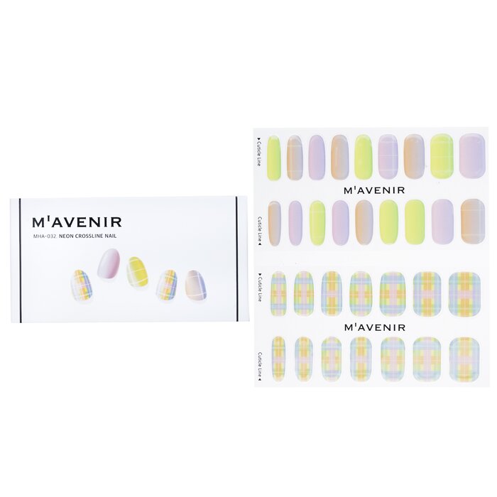 Adhesivo para Uñas con Estampado Mavenir Neon Crossline - Venta Internacional