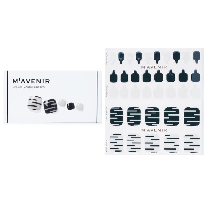 Adhesivo Para Uñas Mavenir Modern Line Pedi Patterned - Venta Internacional