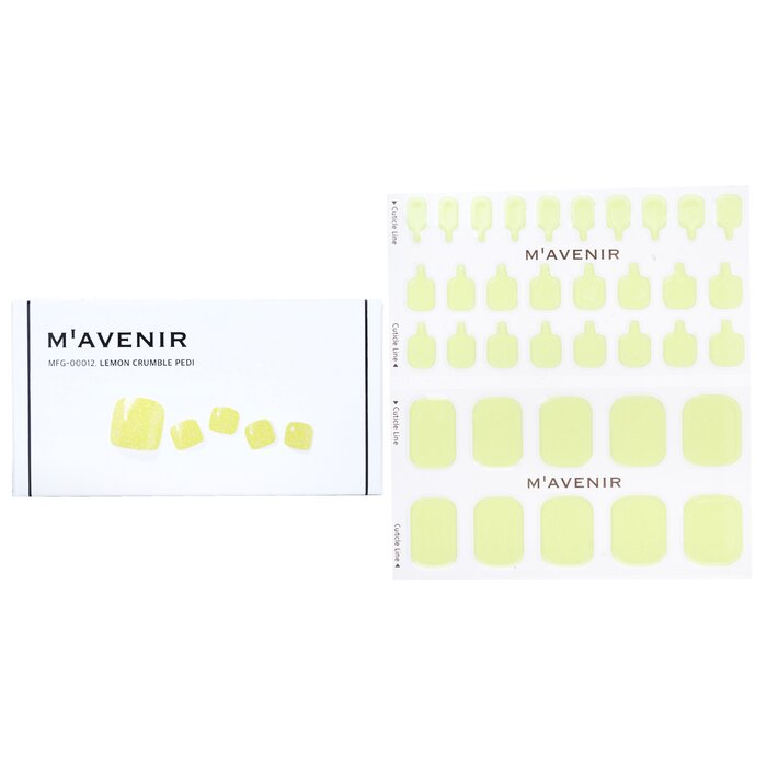 Adhesivo para Uñas Mavenir Lemon Crumble Pedi Yellow - Venta Internacional