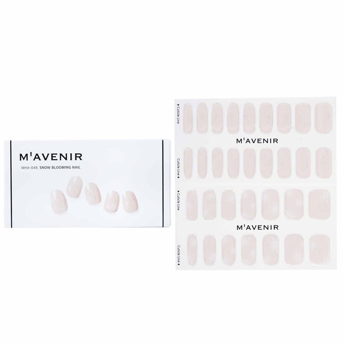 Foto 2 pulgar | Adhesivo para Uñas Mavenir Snow Blooming White - Venta Internacional