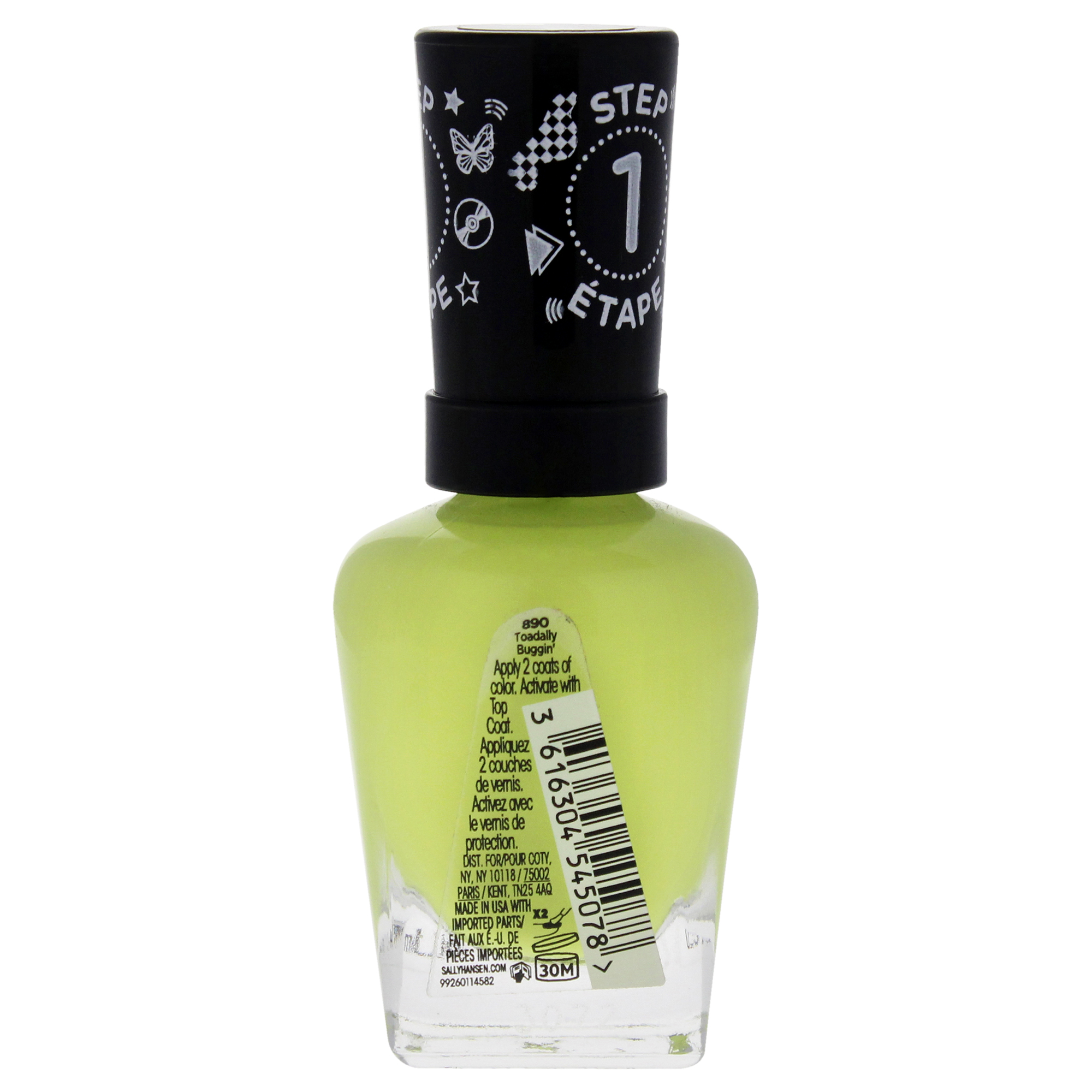 Foto 3 pulgar | Esmalte de Uñas Sally Hansen Miracle Gel 90s 890 Toadally Buggin - Venta Internacional