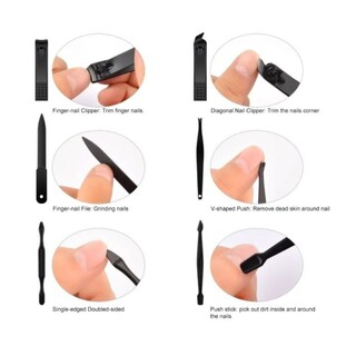 Foto 3 | Set De Manicura Y Pedicura De 15 Piezas Con Funda De Calidad Profesional - Venta Internacional.