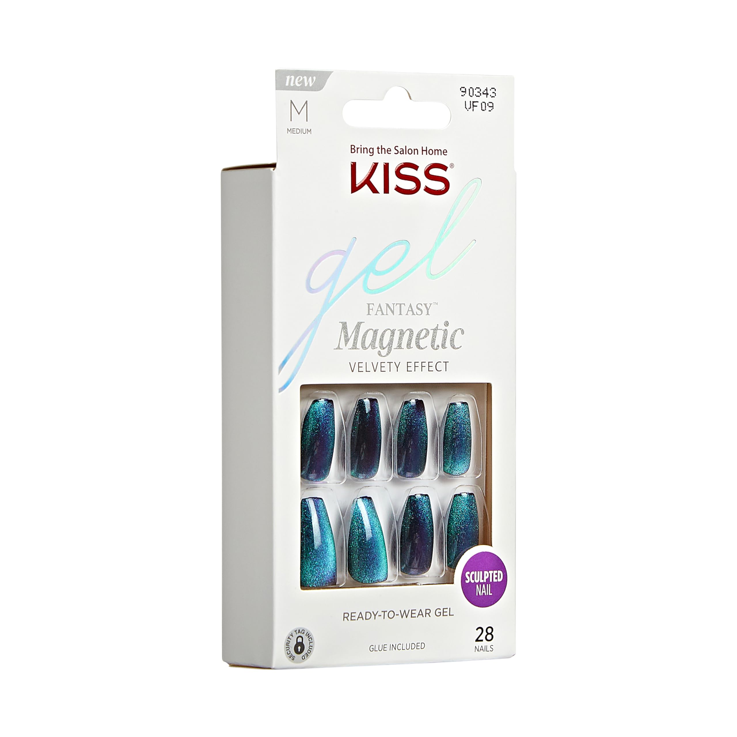 Foto 6 pulgar | Gel Kiss Fantasy 'chameleon' Blue Para Uñas De Los Pies A Presión Con Pegamento - Venta Internacional.