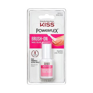 Foto 1 | Pegamento De Uñas Kiss Powerflex Brush-on Ultra Hold De 5 Ml Para Prensar - Venta Internacional.