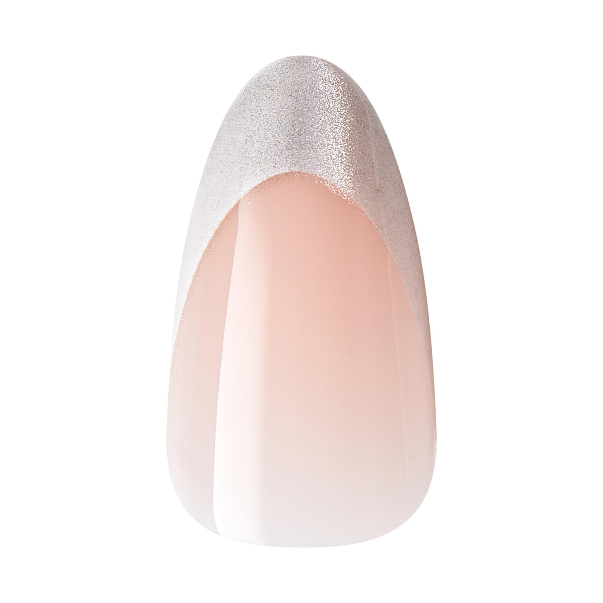 Foto 6 pulgar | Uñas Prensadas Kiss Gel Fantasy North Coast De Color Plateado Claro - Venta Internacional.