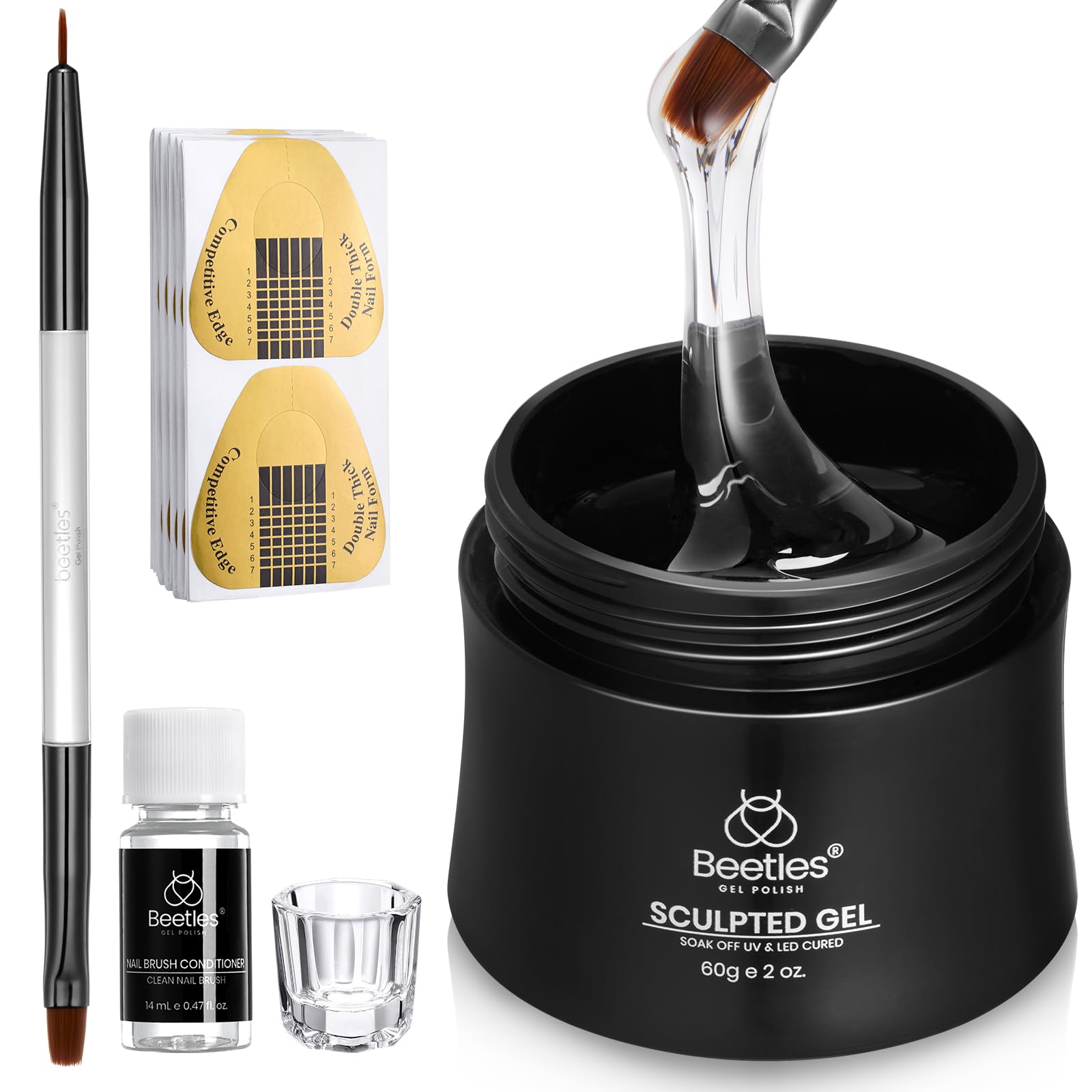 Foto 1 | Gel Constructor Para Uñas, Escarabajos, 10 En 1, 60 Ml - Venta Internacional.