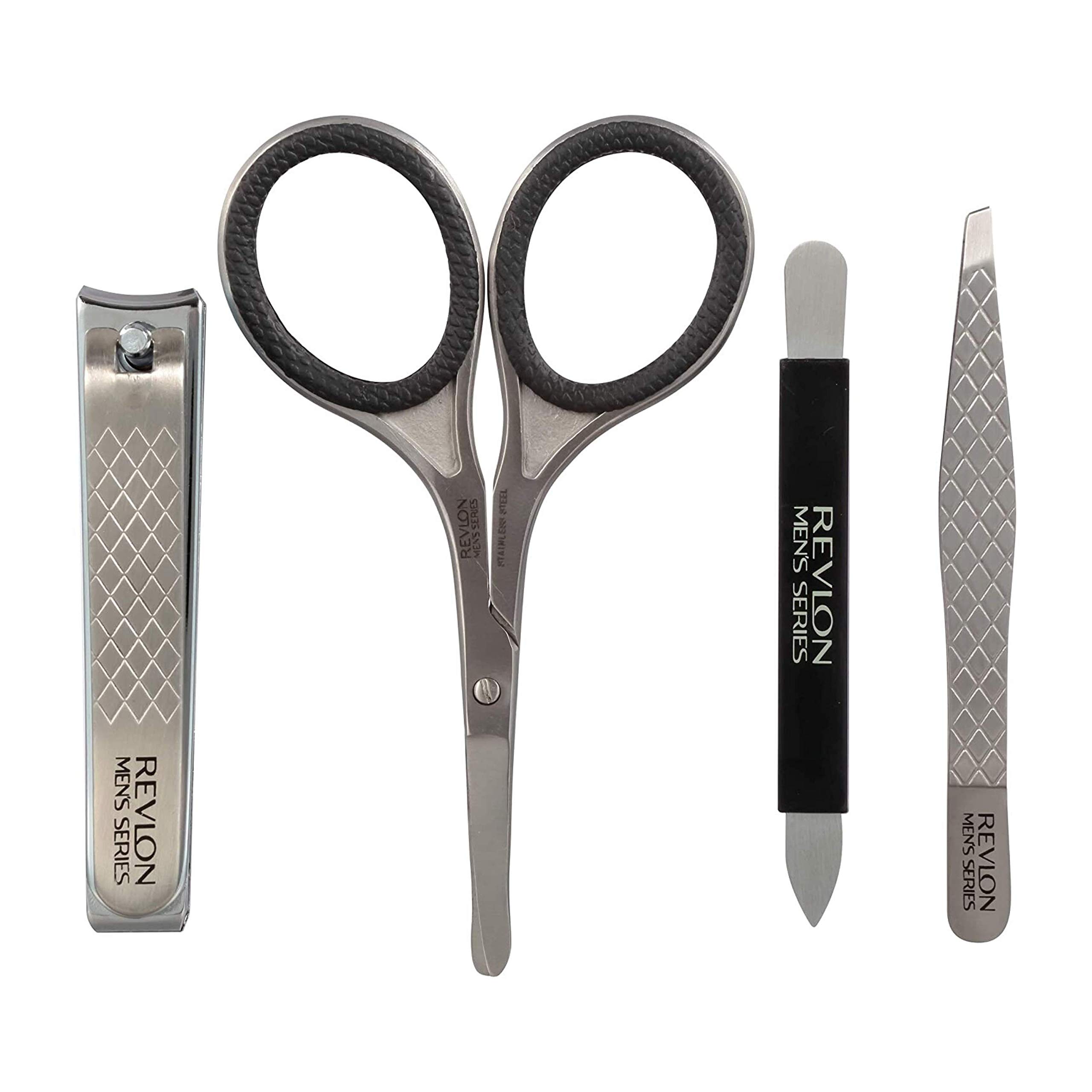Foto 3 pulgar | Kit De Aseo Revlon Para Hombre, Cortaúñas, Tijeras Y Pinzas - Venta Internacional.