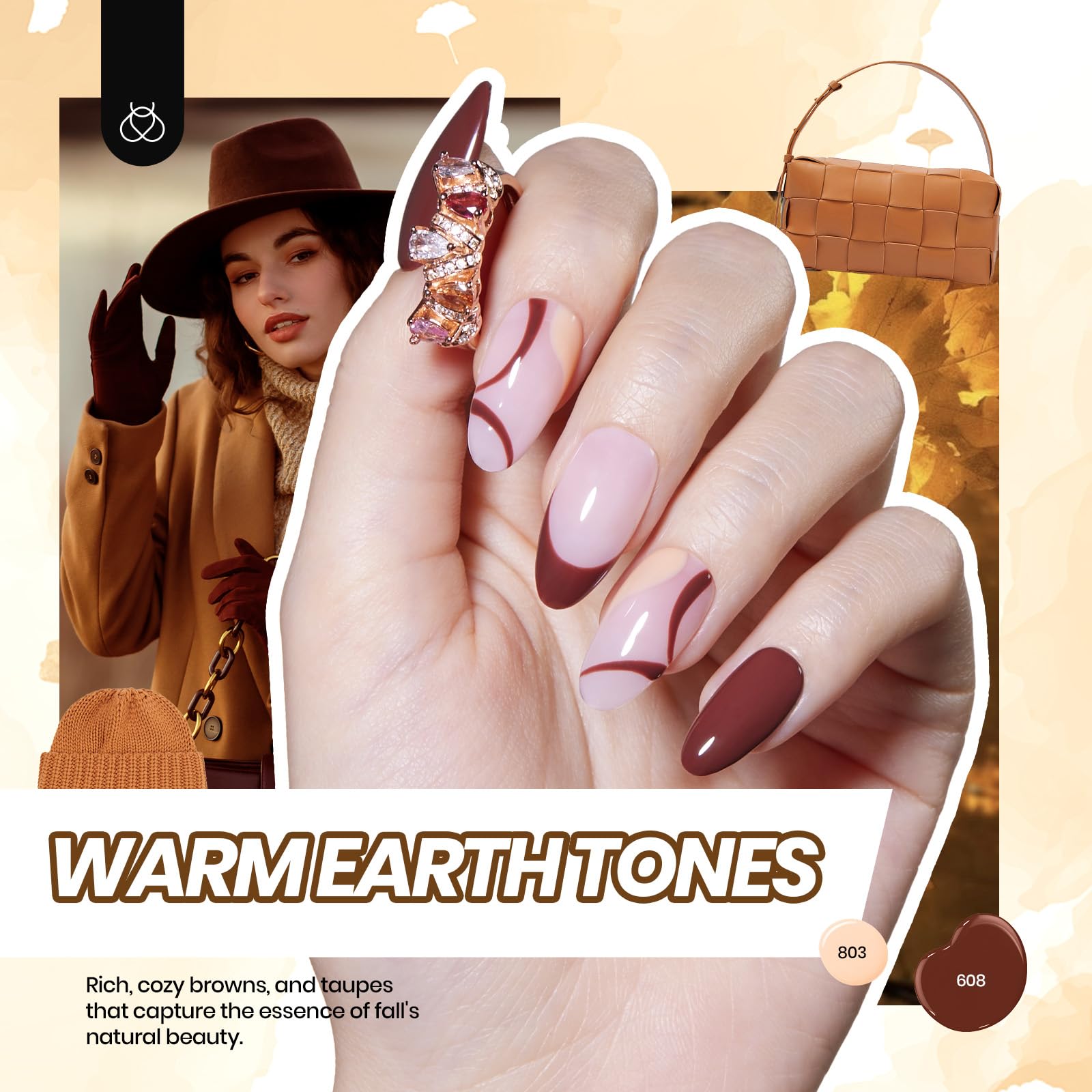 Foto 2 | Kit De Esmaltes De Uñas En Gel Beetles Con Luz Uv, 44 Unidades, 24 Colores - Venta Internacional.