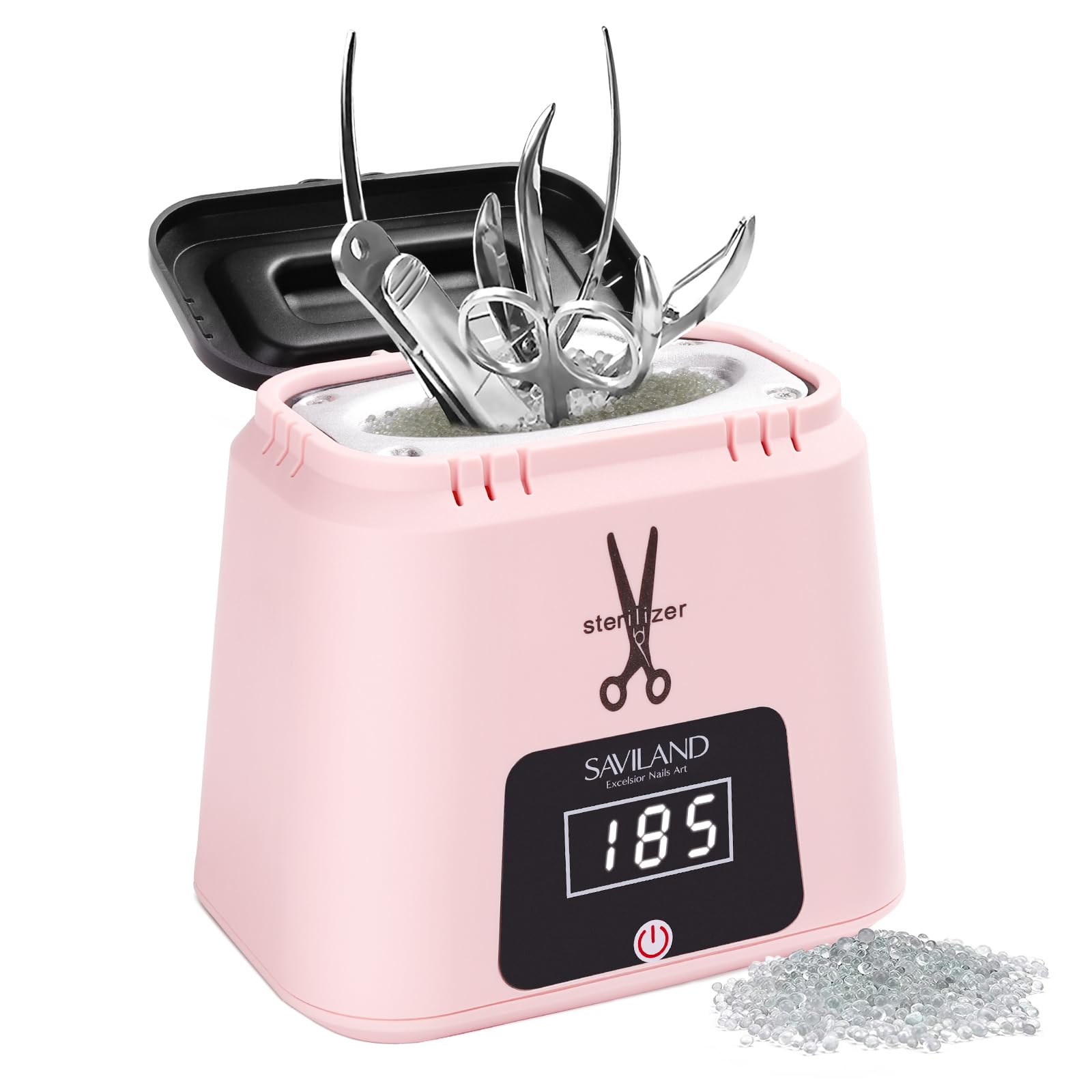 Foto 1 | Esterilizador Eléctrico De Alta Temperatura Para Herramientas De Uñas Saviland - Venta Internacional.