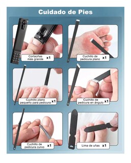Foto 5 | Set Manicura Multifuncional 28 Piezas