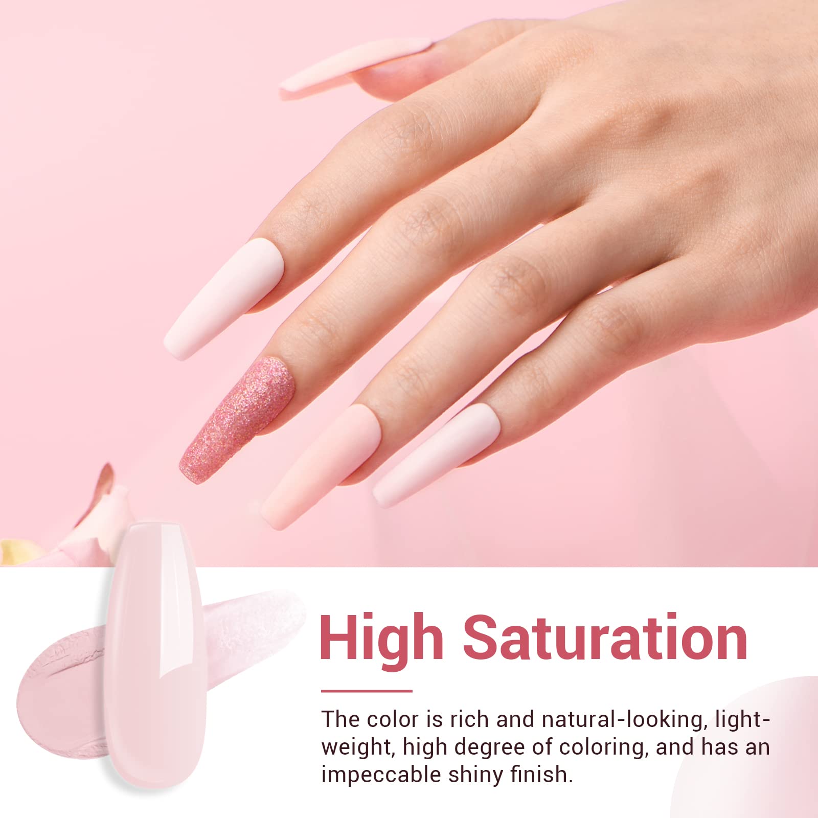 Foto 4 pulgar | Kit de Polvo para Uñas Azurebeauty Starter 4 Colores 12 Unidades - Venta Internacional