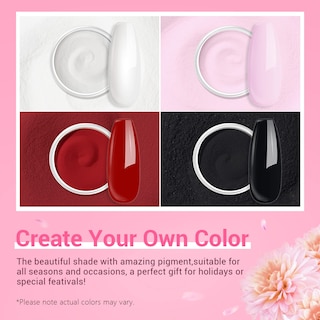Foto 2 | Kit de Polvo para Uñas Inmersión Azurebeauty 4 Colores y Accesorios - Venta Internacional