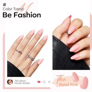 Foto 2 | Press On Nails Modelones Pink Almond 32 Unidades Con Pegamento Y Lima - Venta Internacional.