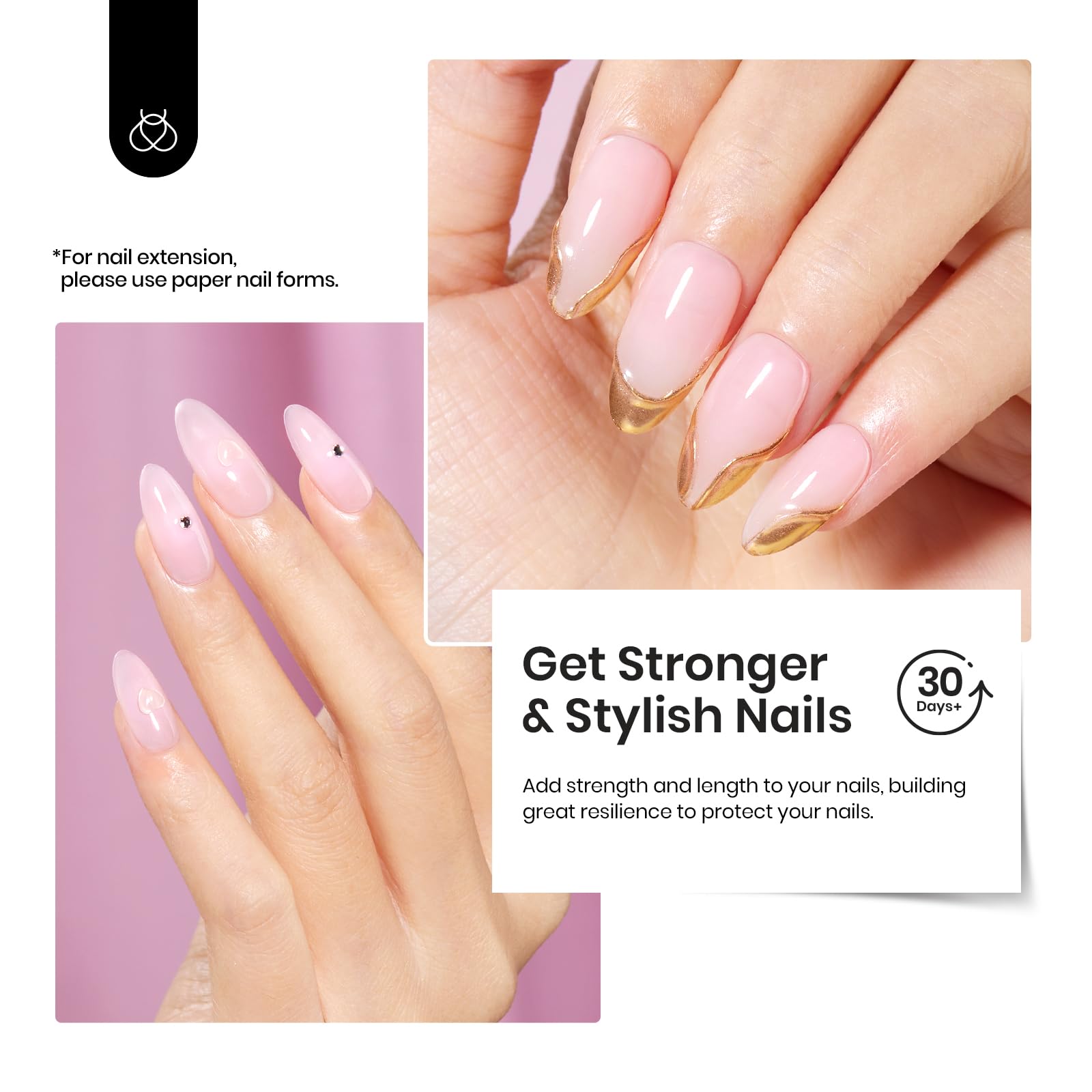 Foto 6 | Kit De Uñas Builder Gel Beetles Hema Free 7 En 1 Con Capa Base Superior - Venta Internacional.