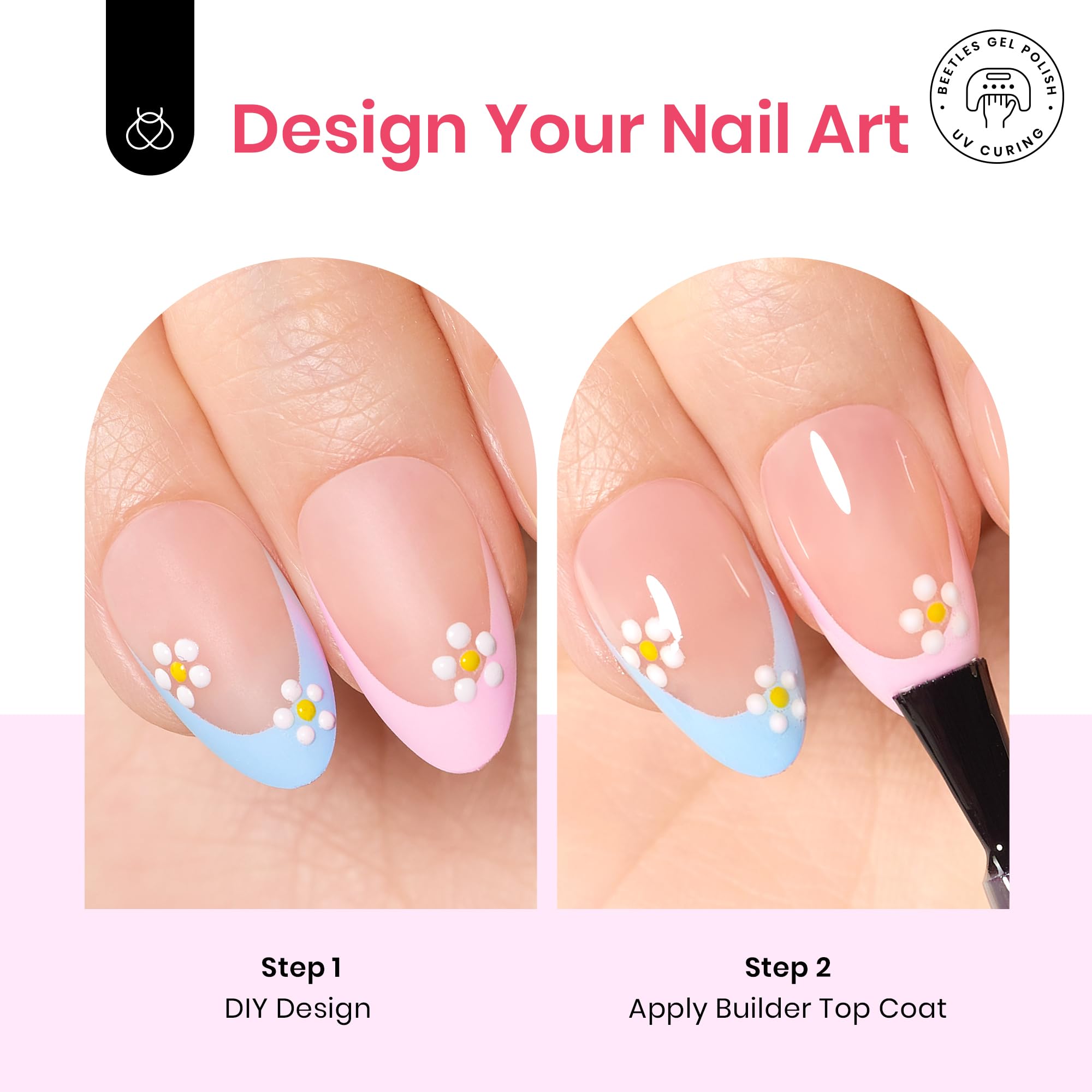 Foto 6 pulgar | Press On Nails Beetles X Press Plus French Tips 224 Unidades - Venta Internacional.