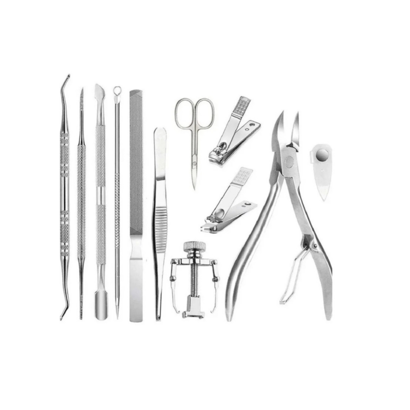 Foto 2 pulgar | Set De Herramientas De Pedicura Para Uñas Encarnadas, Acero Inoxidable, 200 G - Venta Internacional.