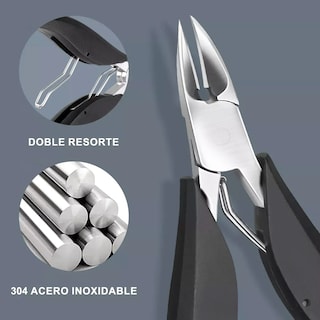 Foto 2 | Set 13 Piezas Pedicure Profesional Cortar Uñas Encarnadas Eo Safe Imports Esi-19037 Negro