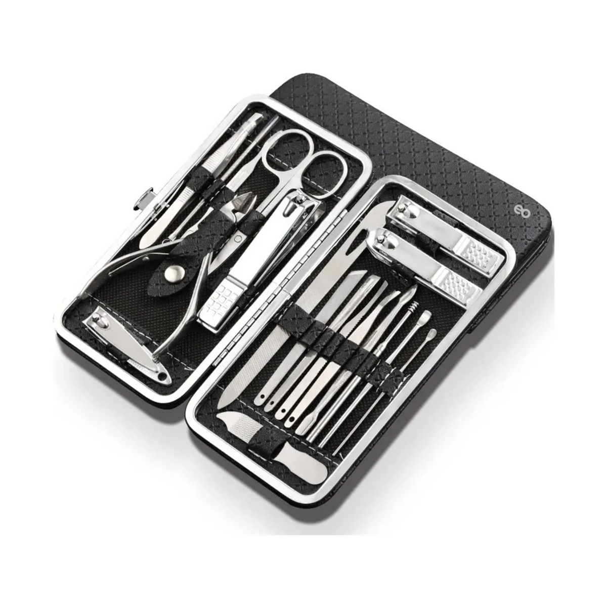 Foto 2 pulgar | Conjunto De Manicura Y Pedicura 19 En 1 Eo Safe Imports Esi-19032 Plata