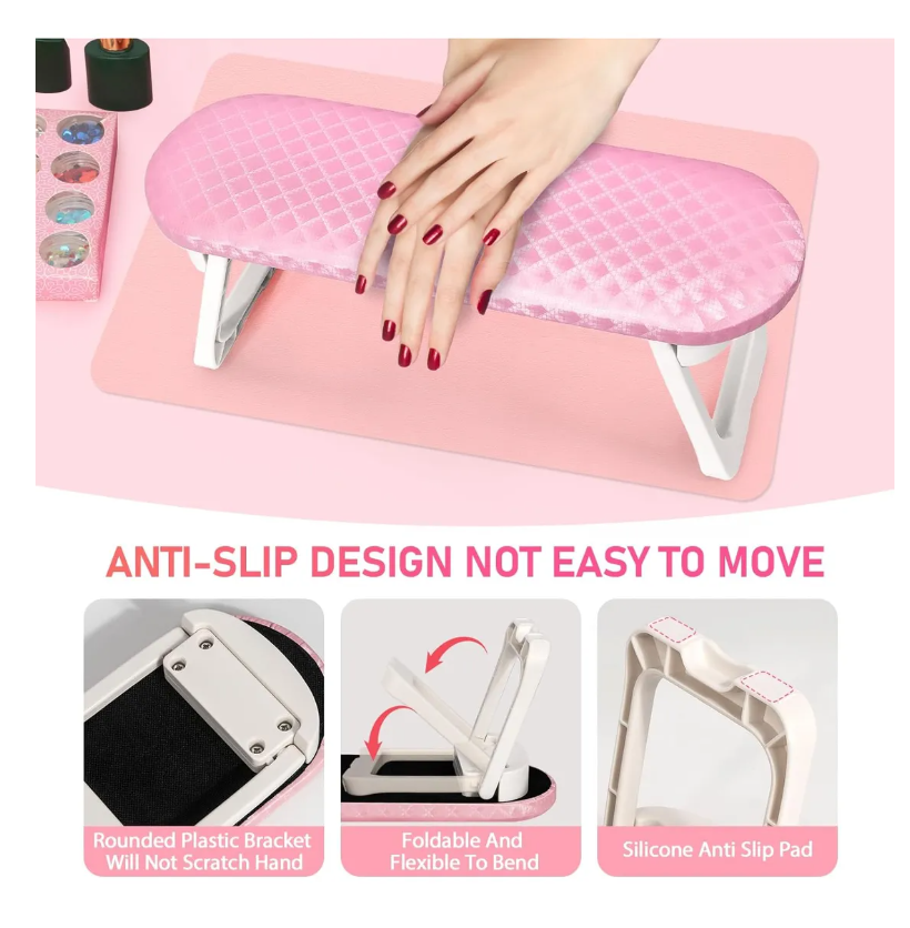 Foto 7 | Almohada Para Decoración De Uñas Con Reposabrazos Y Cojines