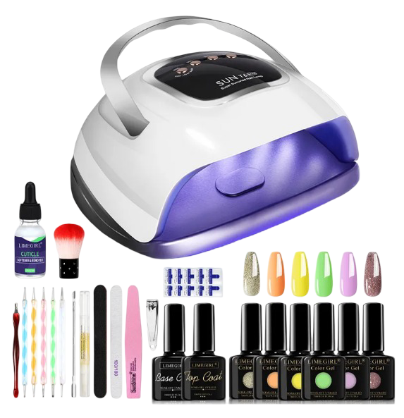 Foto 2 pulgar | Xtellar Esmalte De Uñas Uv Led Con Kit De Manicura Profesional De 220w - Brilla Con Uñas Perfectas